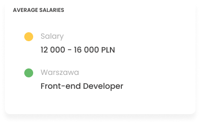 Real-time IT salary market report in Workeo