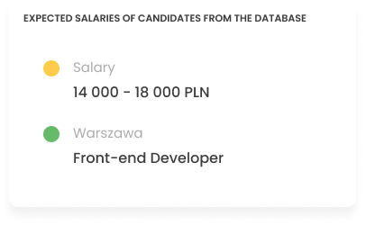 Expected IT salaries report in Workeo